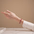 Rote Rosen | Firefly Glas Diamanten Armband